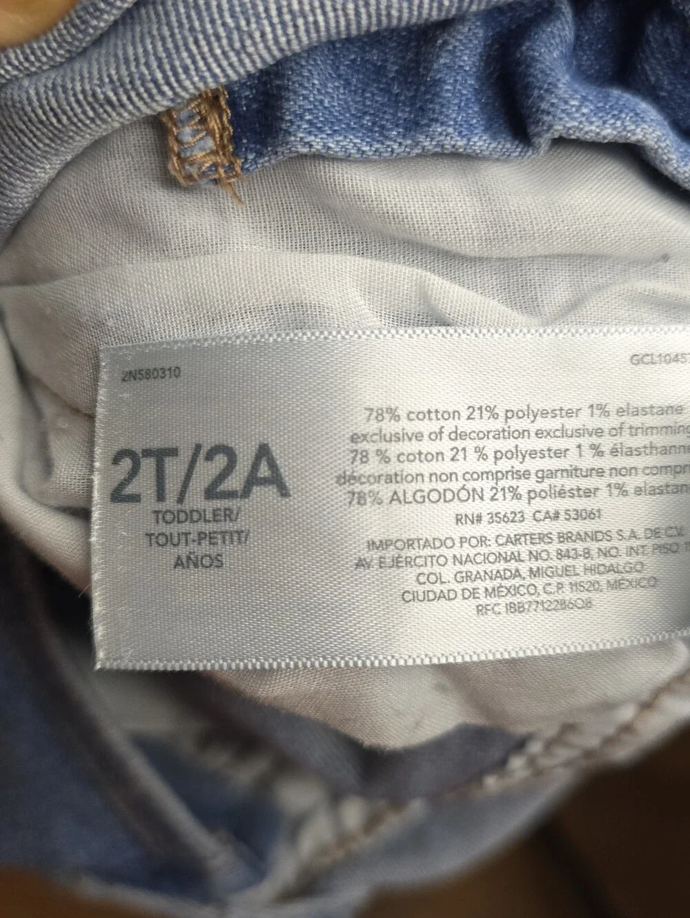OshKosh B'gosh Light Blue Denim Kids Overalls